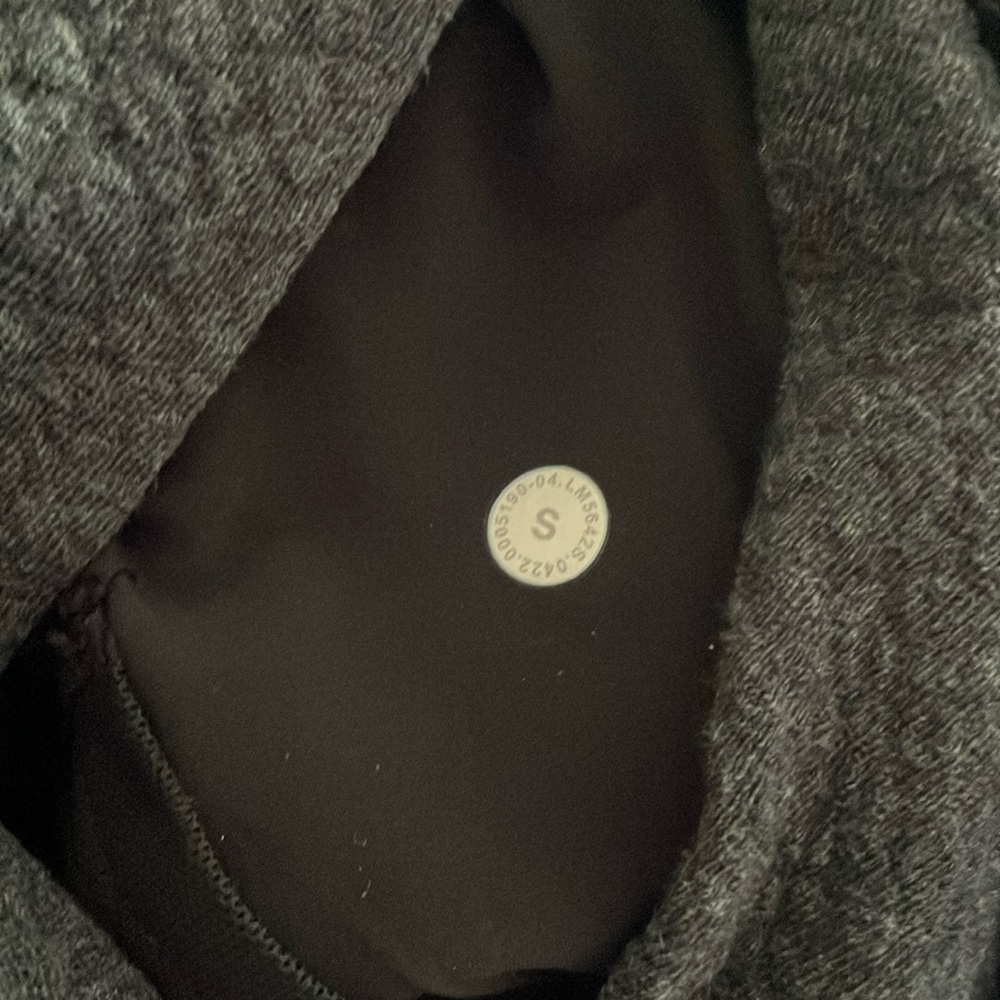 Lululemon Men’s At Ease Joggers in Heathered Black, size Small